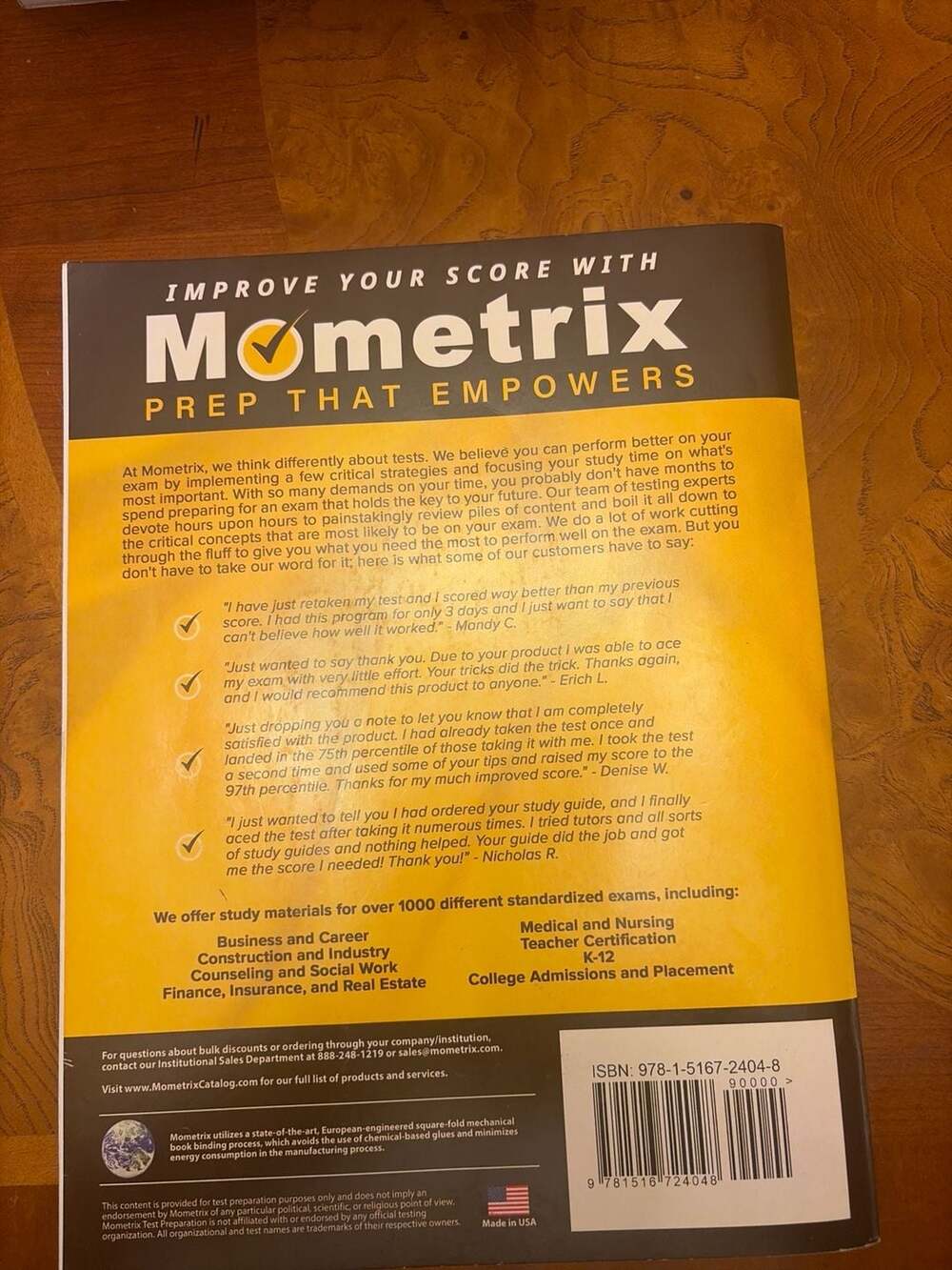 Mometrix CPACE Content Secrets Study Guide: CPACE Review and Practice Test for t - Picture 2 of 3